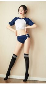 Mina_Swimsuit_Mina_Closet_日系學生運動性感露腰泳衣