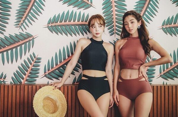Mina_Swimsuit_韓版分體入膊高腰泳衣_Mina_Closet