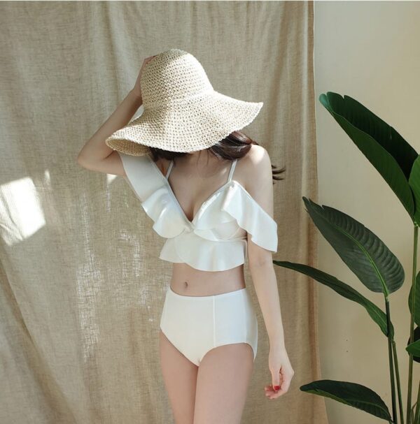 Mina_Swimsuit_韓版一字膊高腰泳衣_Mina_Closet