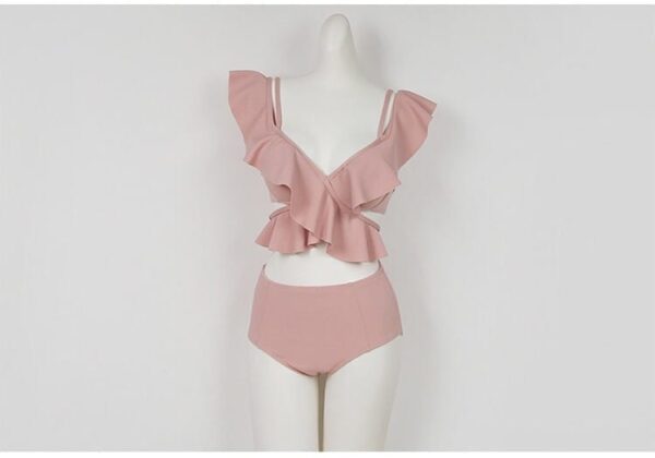 Mina_Swimsuit_韓版一字膊高腰泳衣_Mina_Closet