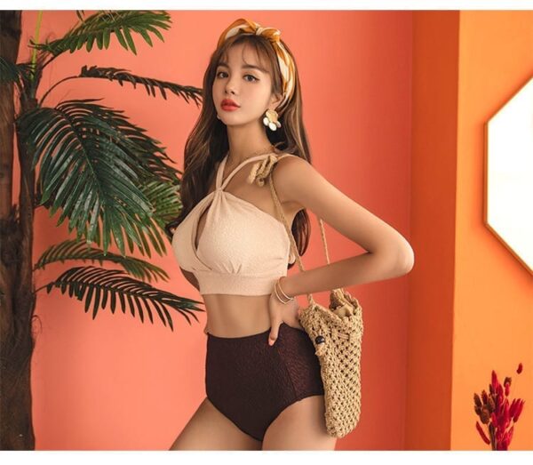 Mina_Swimsuit_韩版复古挂颈性感泳衣_Mina_Closet