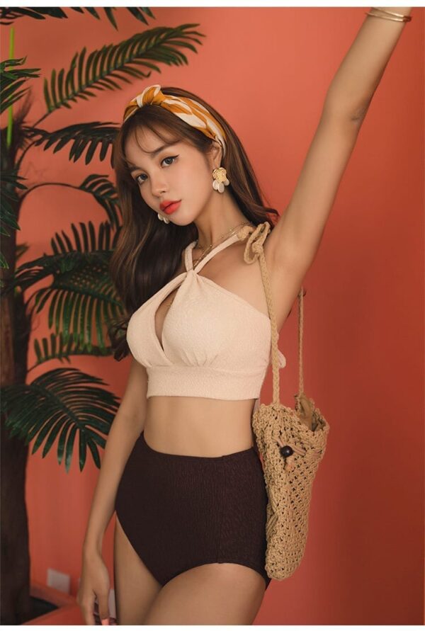 Mina_Swimsuit_韩版复古挂颈性感泳衣_Mina_Closet