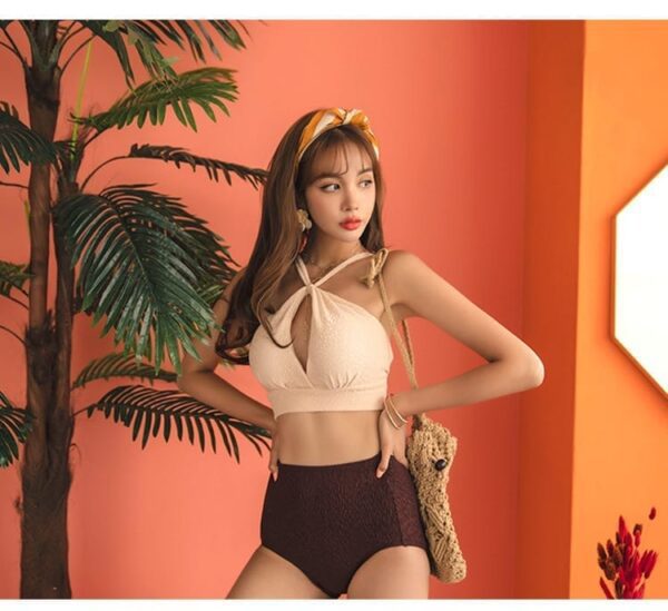 Mina_Swimsuit_韩版复古挂颈性感泳衣_Mina_Closet